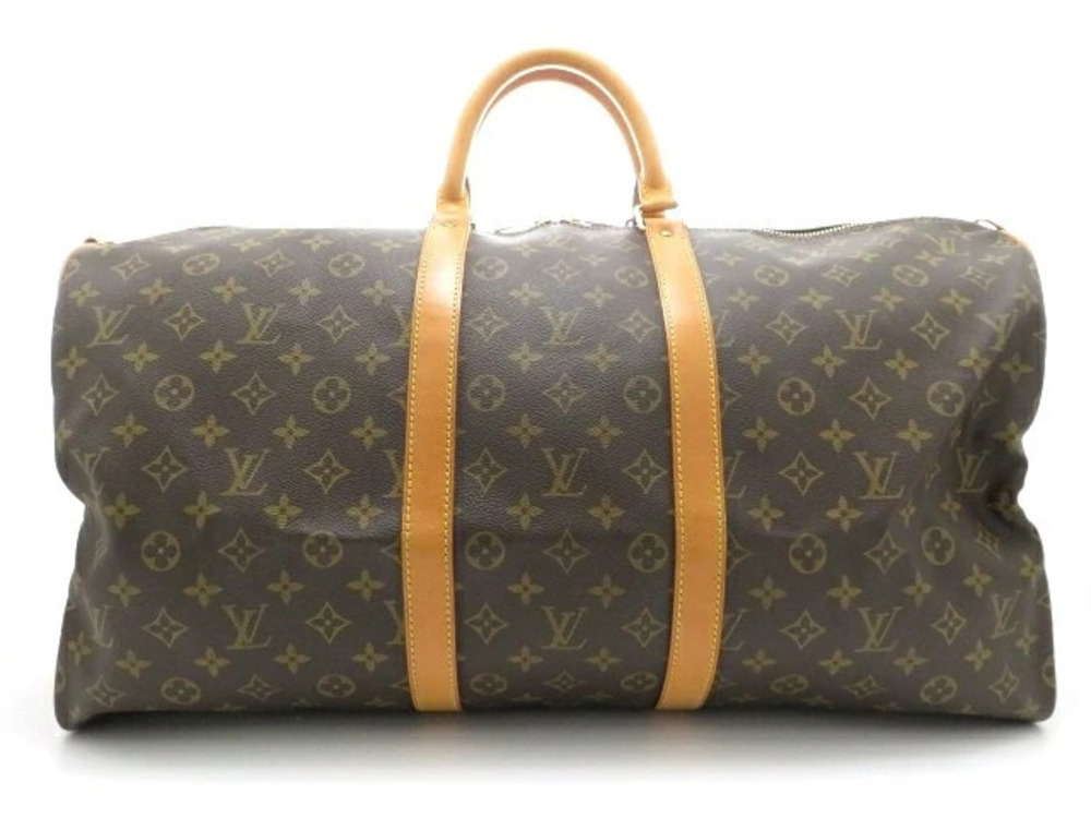 LOUIS VUITTON Keepall Bandouliere Boston Bag Monogram